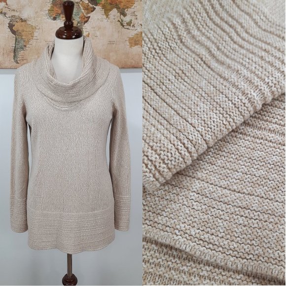 Calvin Klein Sweaters - Cowl neck textured knit sweater - Calvin Klein brand